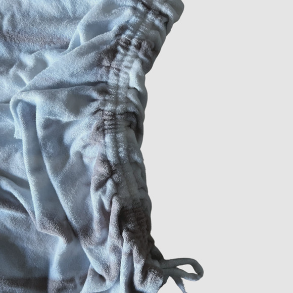 Victoria's Secret Beach Terry Cloth Ruched Side Dress Gray/Blue Tie Dye, NW-Sz S - Picture 5 of 9